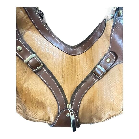 Vintage Barbara of Italy Leather Quiet Luxury Capsule Shoulder Bag - Picture 4 of 6